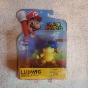 Nintendo Super Mario Ludwig Figure - Yellow & Purple